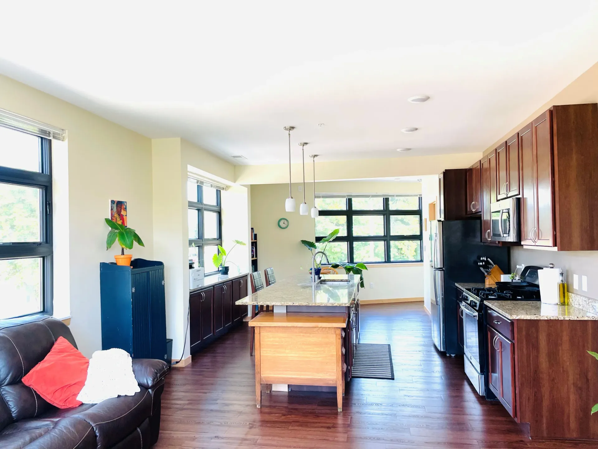 Kitchen at McKenzie Place Apartments in Madison, WI.