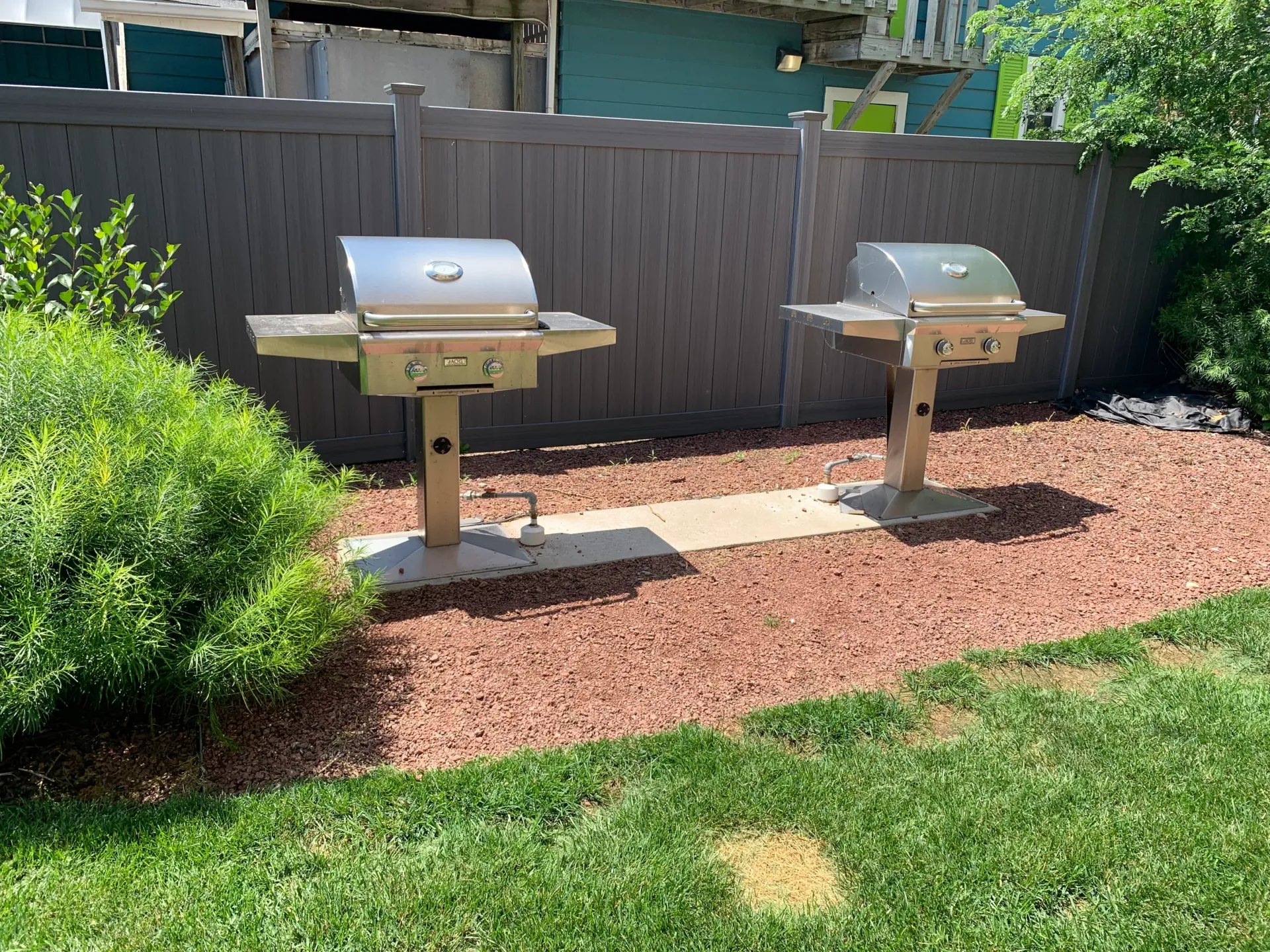 BBQs at McKenzie Place Apartments in Madison, WI.
