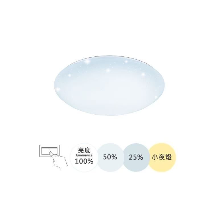 舞光星鑽壁切調光吸頂燈