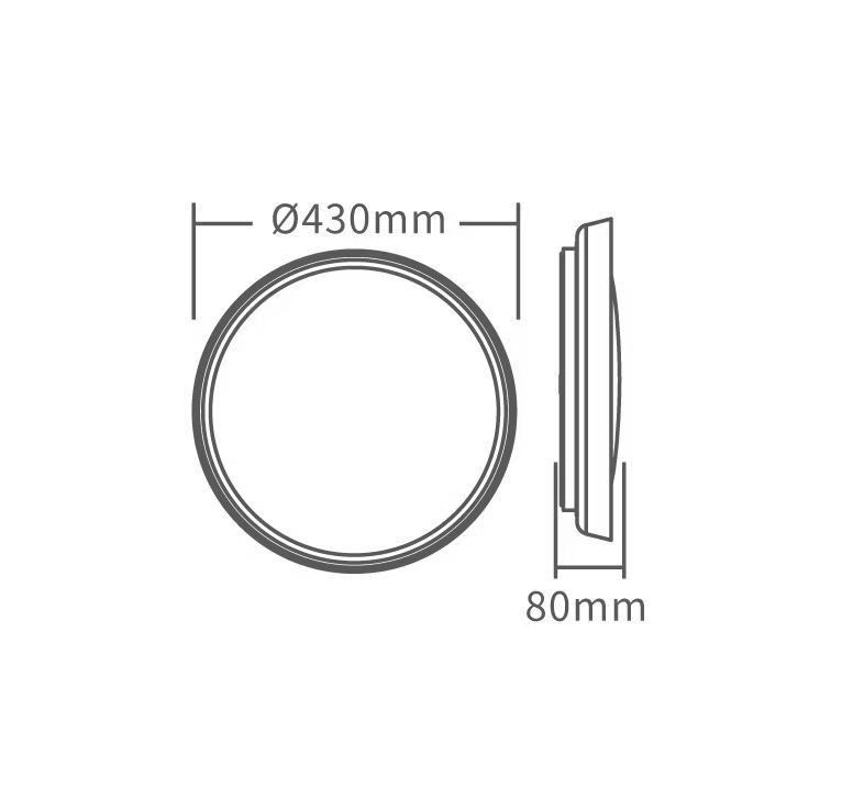 暖陽遙控吸頂燈