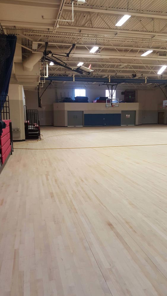 Gym Wood Floor 1 — Wood Flooring in Hadley, MA