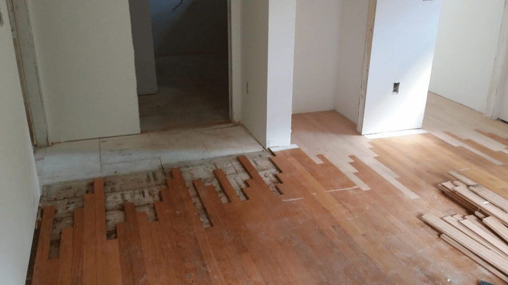 Reinstalling Floor Wood Floor — Wood Flooring in Hadley, MA