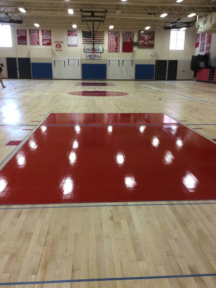 Gym Wood Floor 2 — Wood Flooring in Hadley, MA