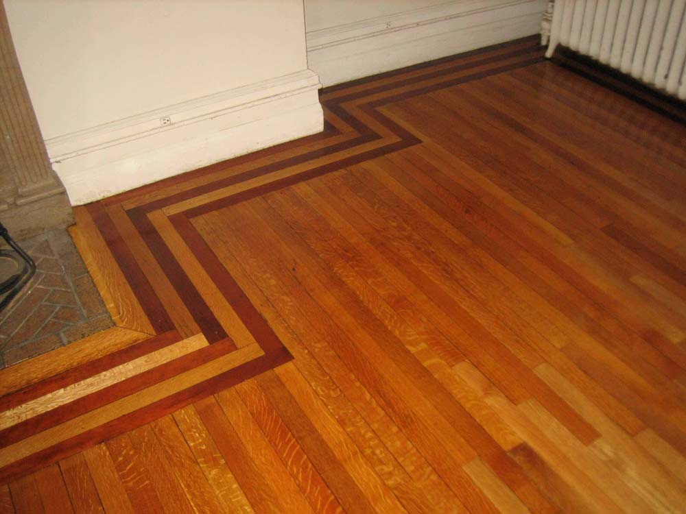 Bathroom Hardwood Floor Wood Floor — Wood Flooring in Hadley, MA