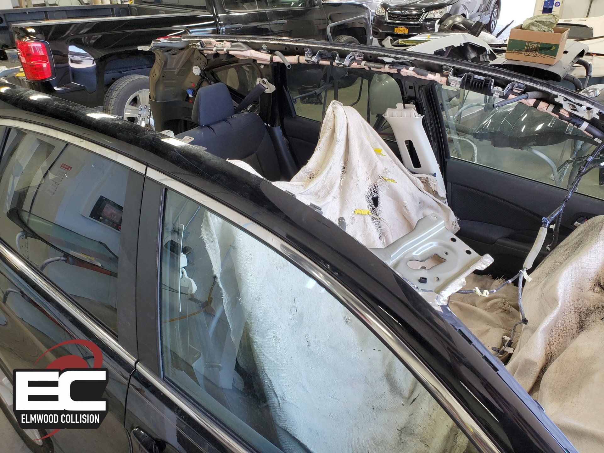 2015 Honda CR-V with roof removed
