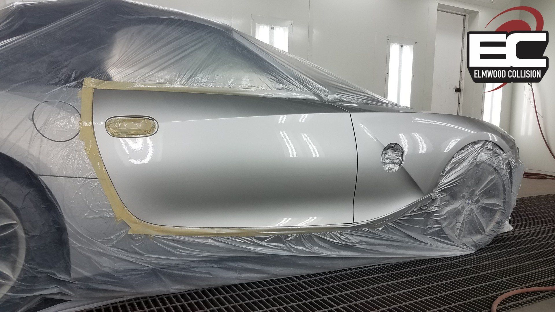 Paint Booth at Elmwood Collision in Buffalo New York