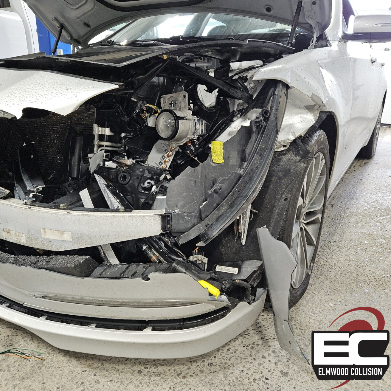 get your collision damage estimate at elmwood collision