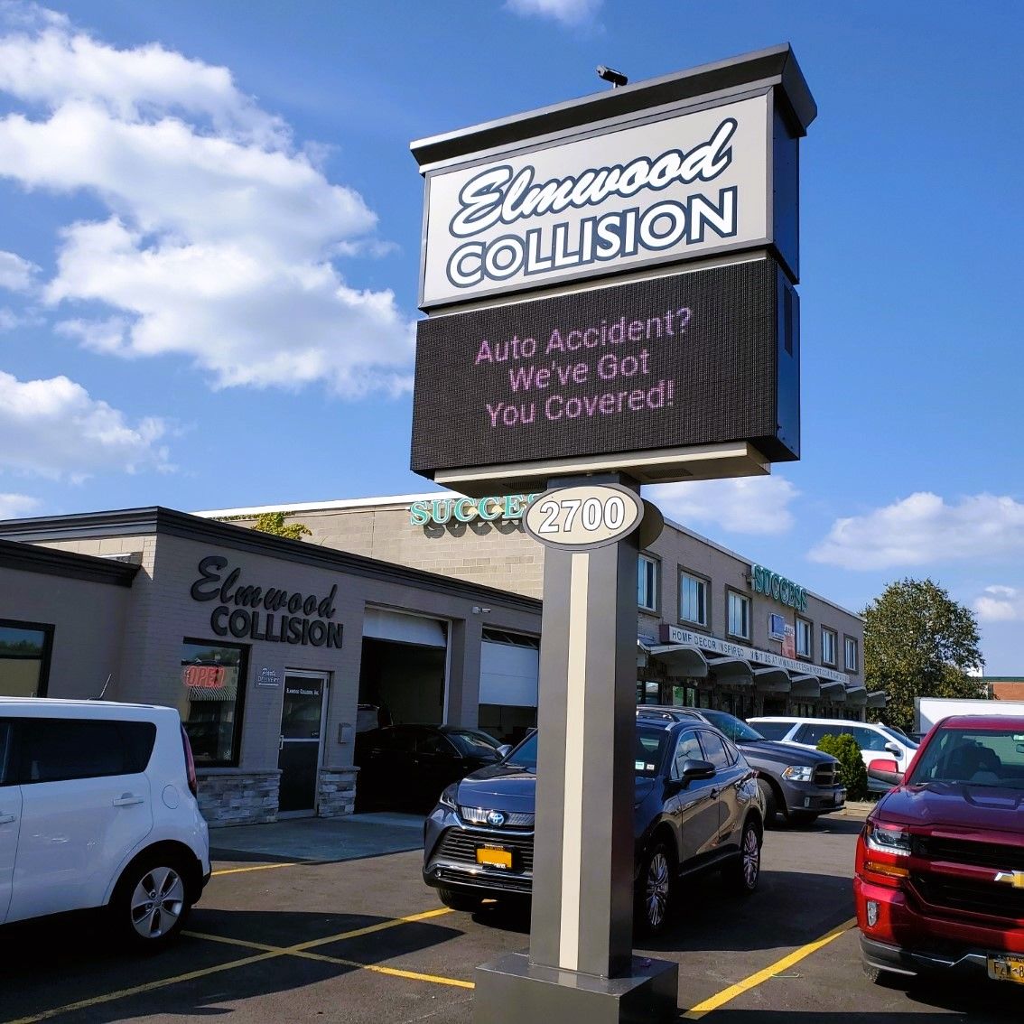 Stop in for a Free Estimate at Elmwood Collision