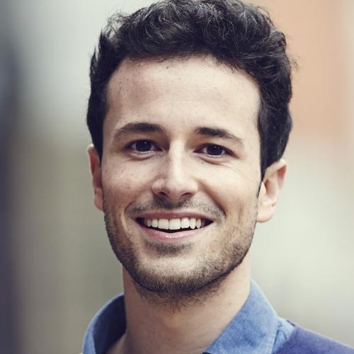 Portrait of smiling man