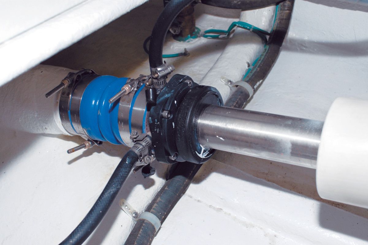 Typical Tides lip seal installation