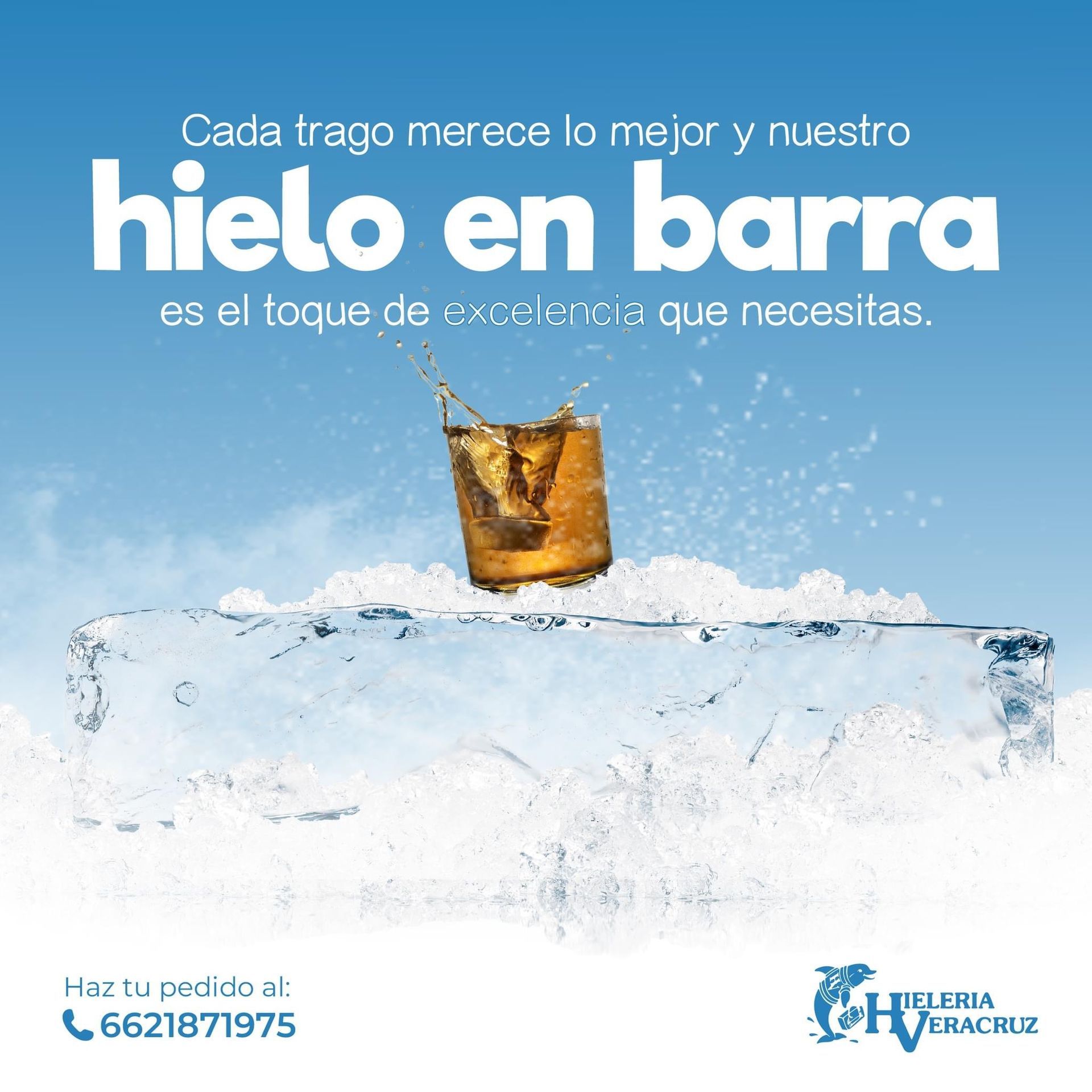 HIELERÍA VERACRUZ - BARRA DE HIELO ELABORADO CON AGUA POTABLE