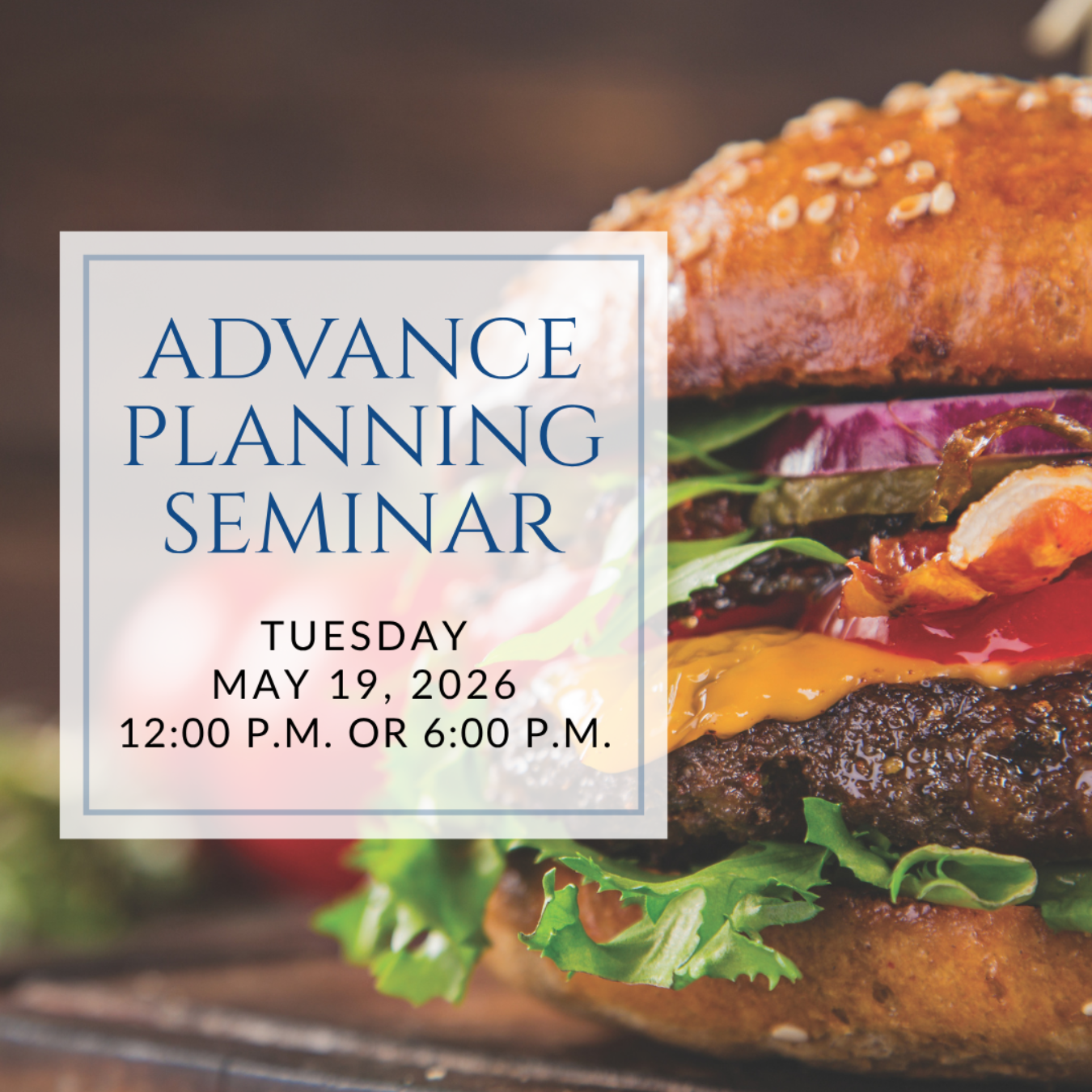 a plate of sandwiches on a table with the words lunch & learn on it