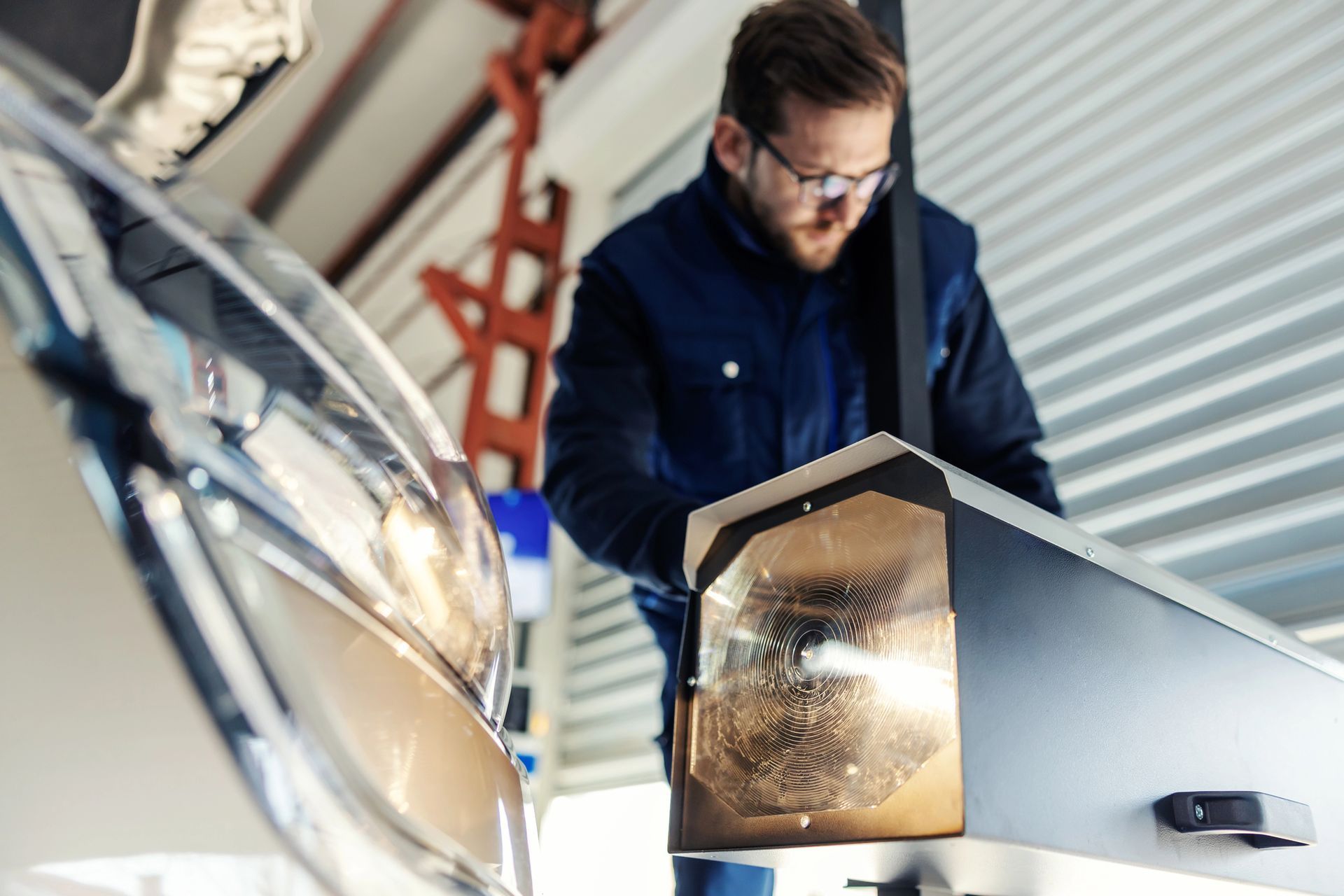 revisione auto controllo fari