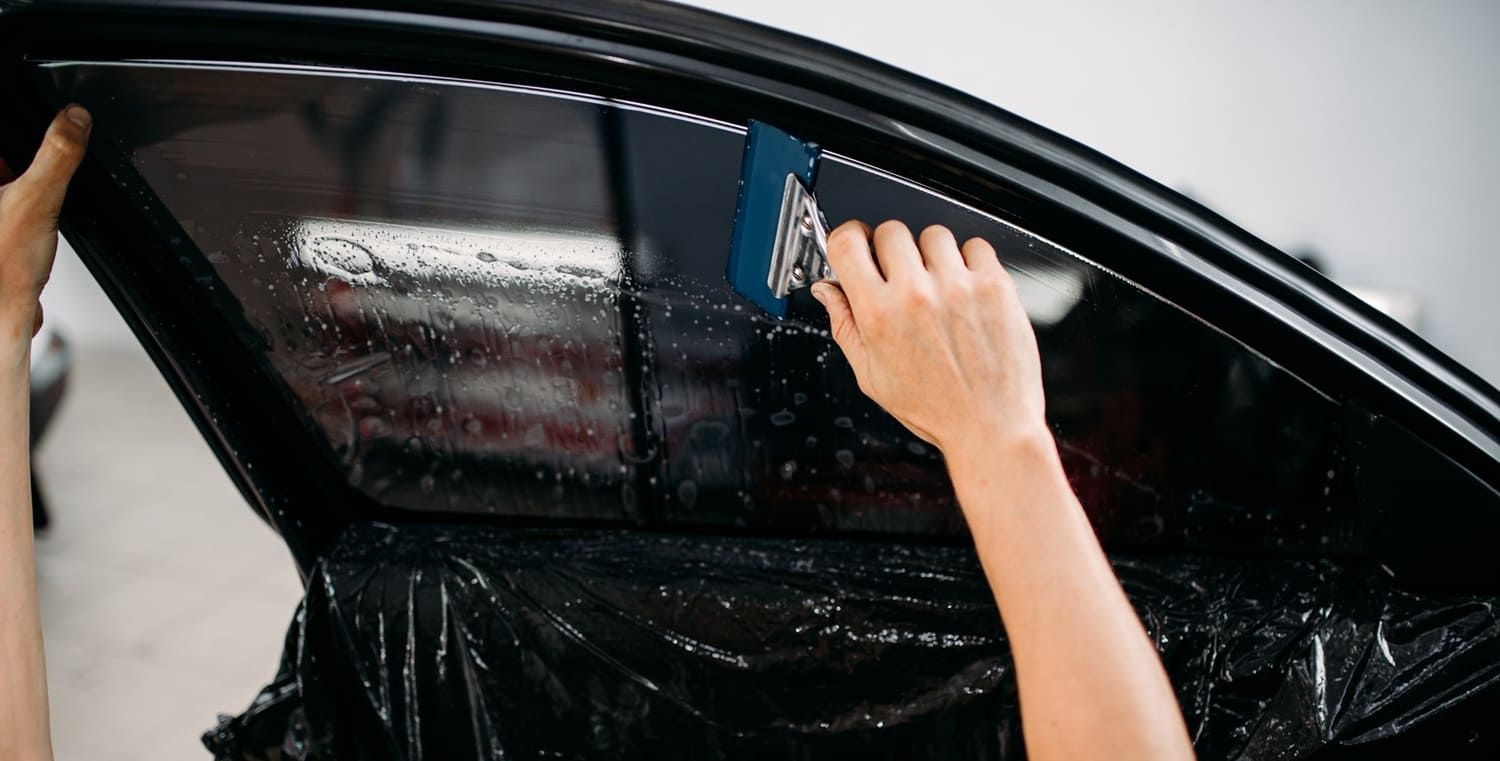 winter window tint installation