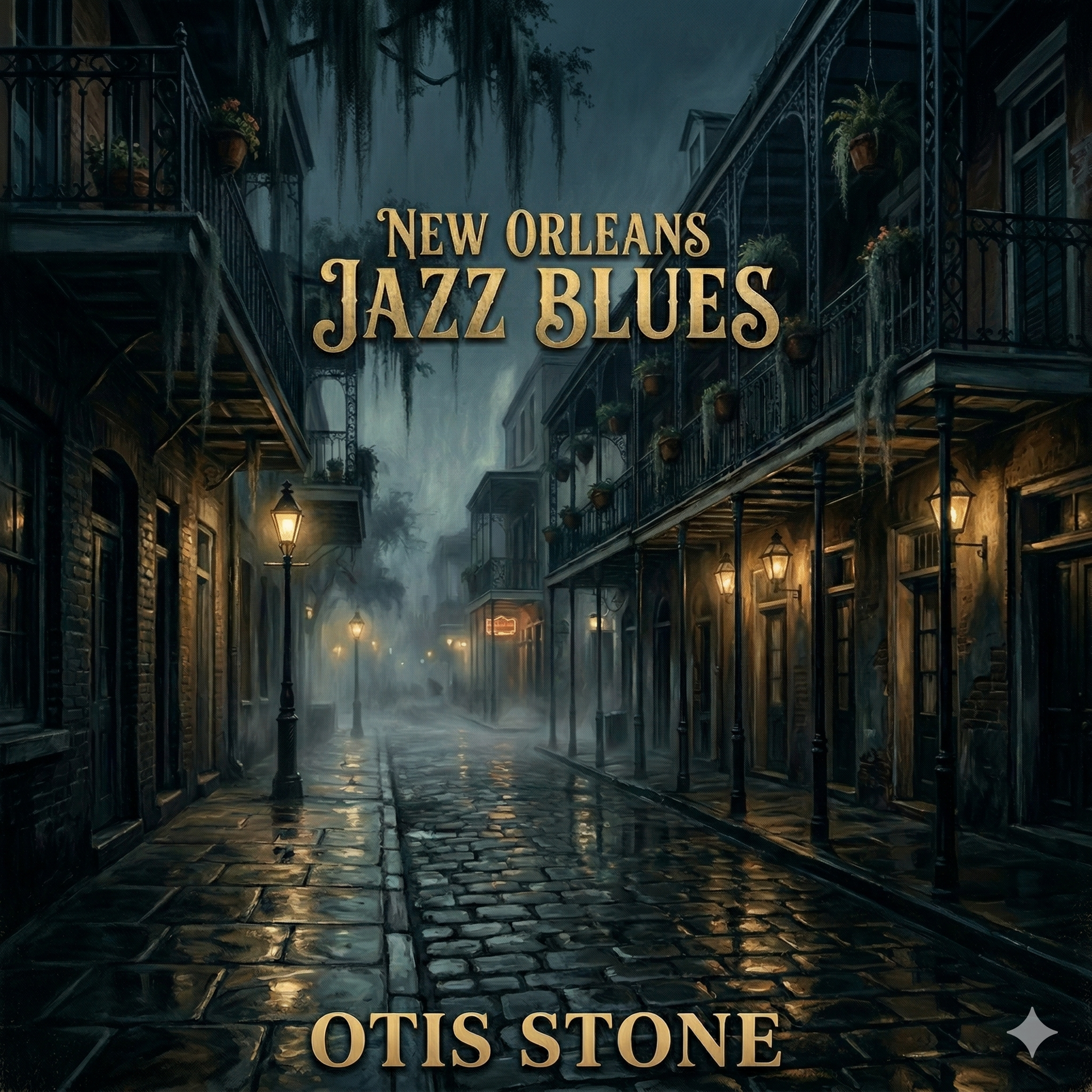 New Orleans Jazz Blues Cover Art