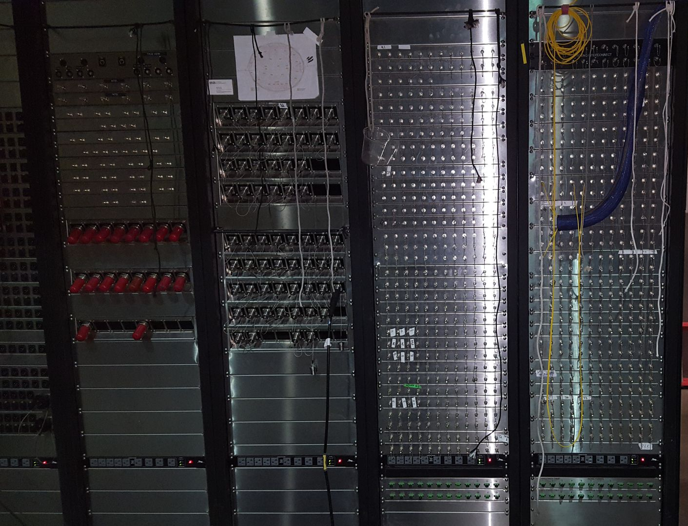 Television antenna and satellite dish against a partly cloudy sky. Television antenna and satellite dish against a partly cloudy sky.