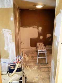 Von dem Busshe Downstairs Bathroom Before Remodeling Handy Man Xpress Western NC