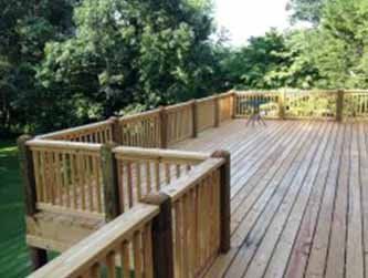 Deck Construction Services by Handy Man Xpress in Western North Carolina