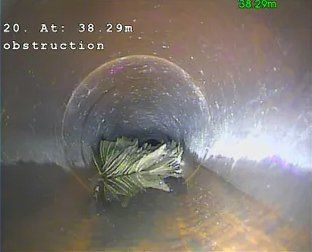 Pipe obstruction image