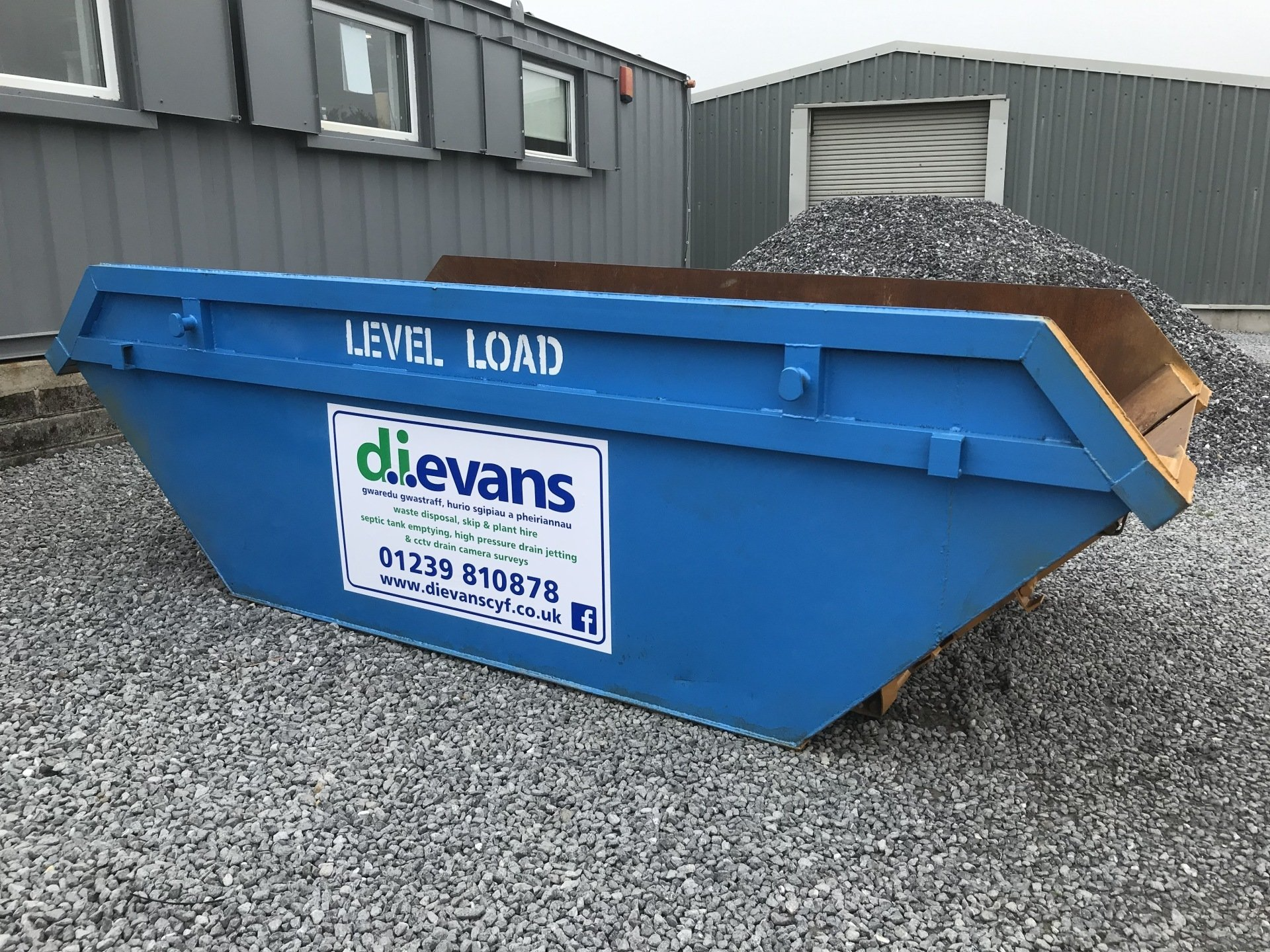 6 cubic metre skip image
