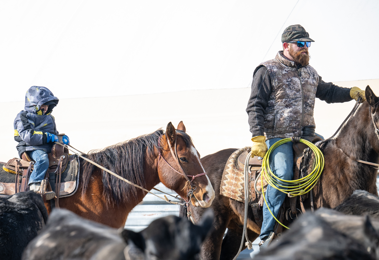 Rancher and Son