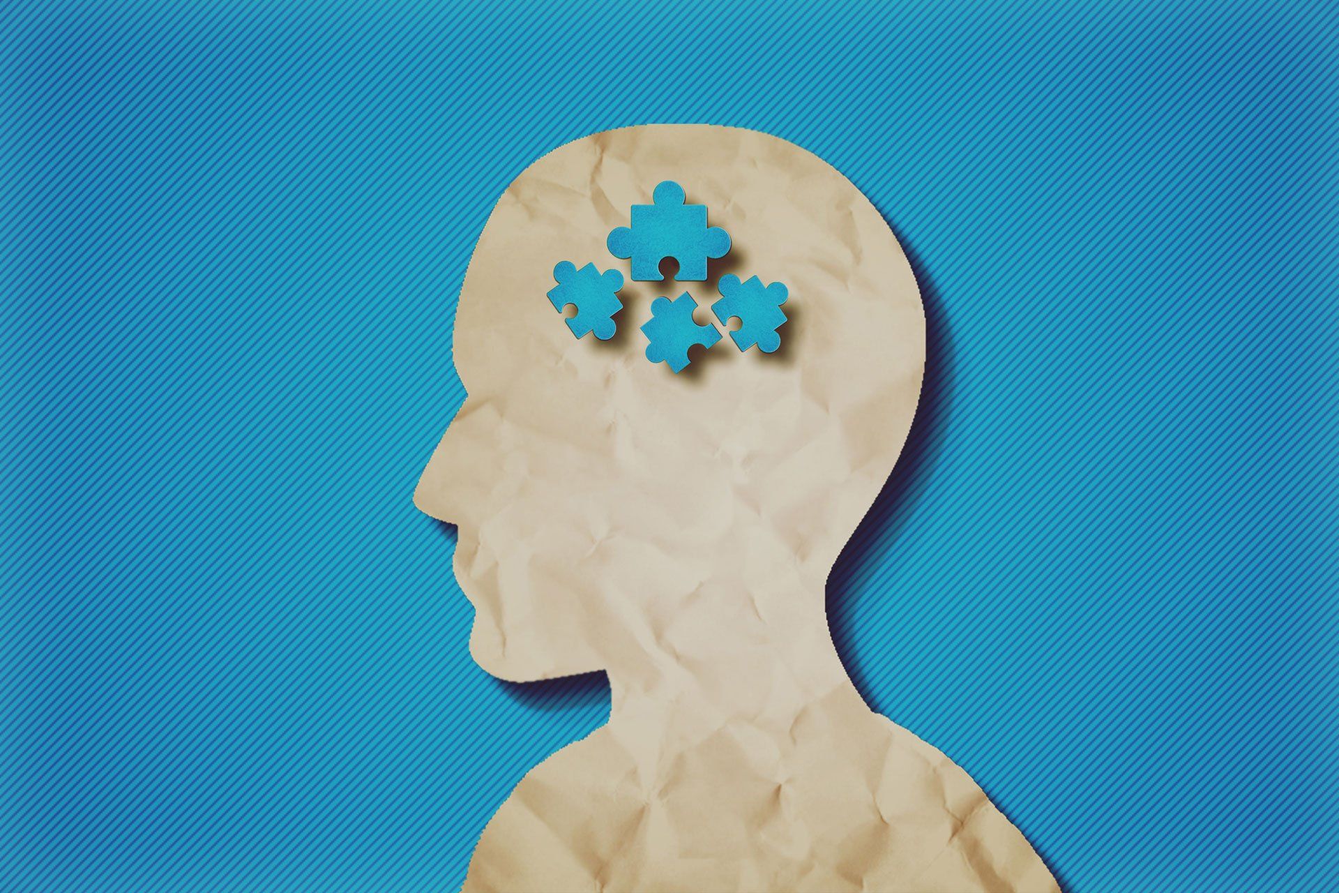 Human with Puzzle Pieces in Head Concept — Canton, MI — Tucker Insurance Agency