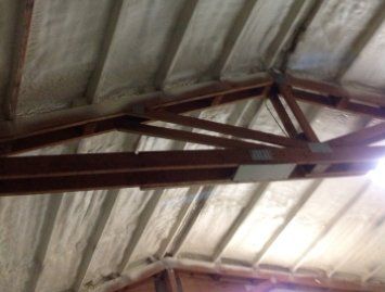 Barn Foam Ceiling — Insulation Service in Salem, OR