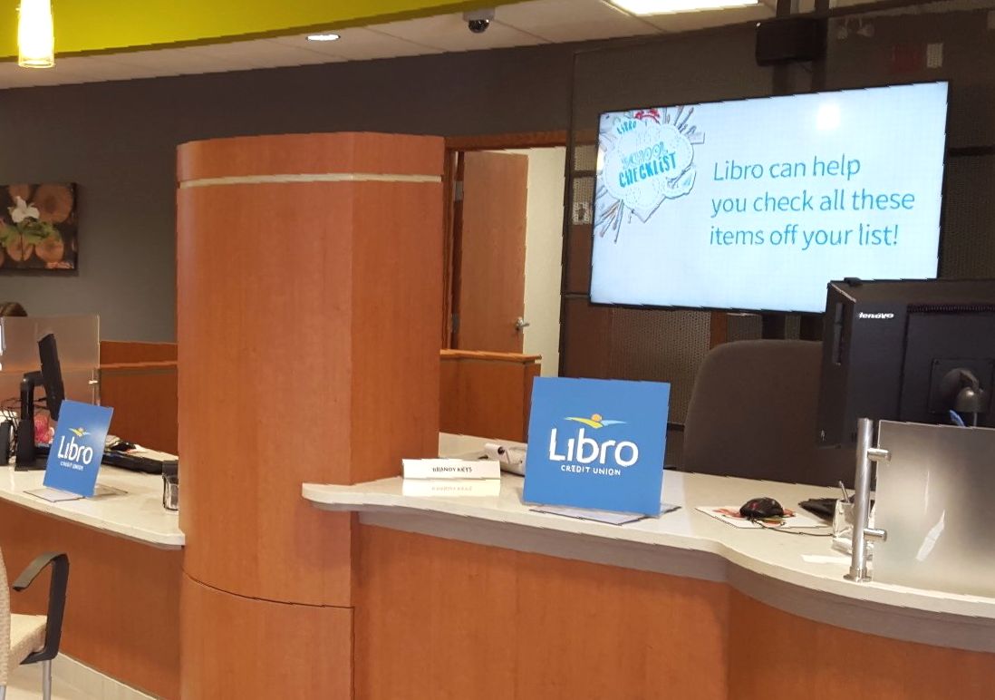 Libro Credit Union Screens