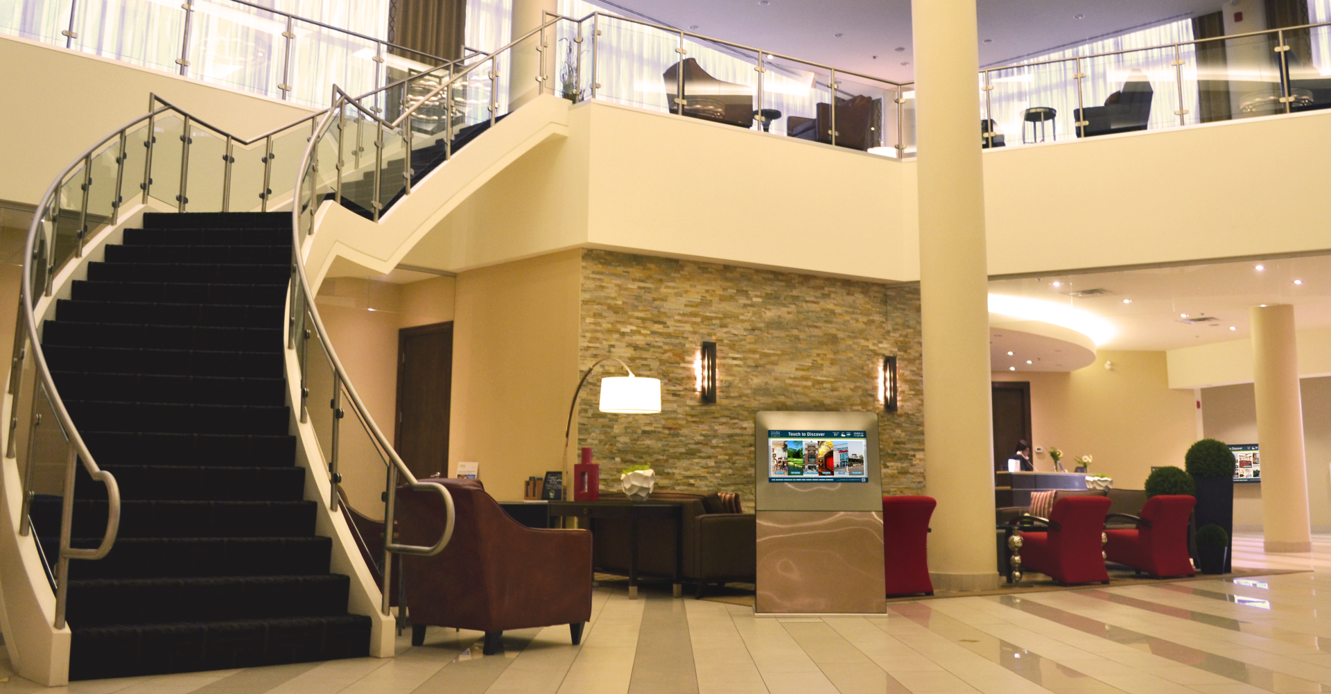 Client interactive kiosk examples