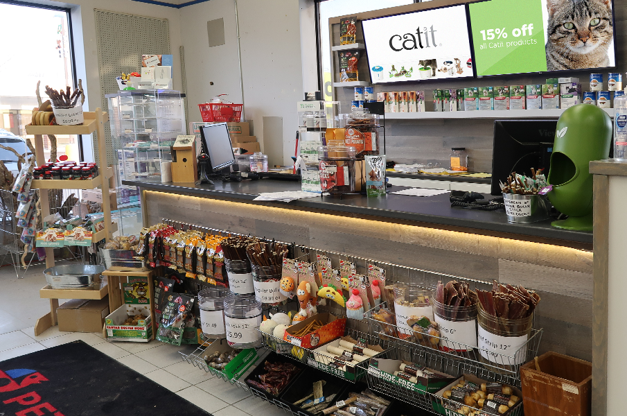 Pet Paradise Checkout Screens