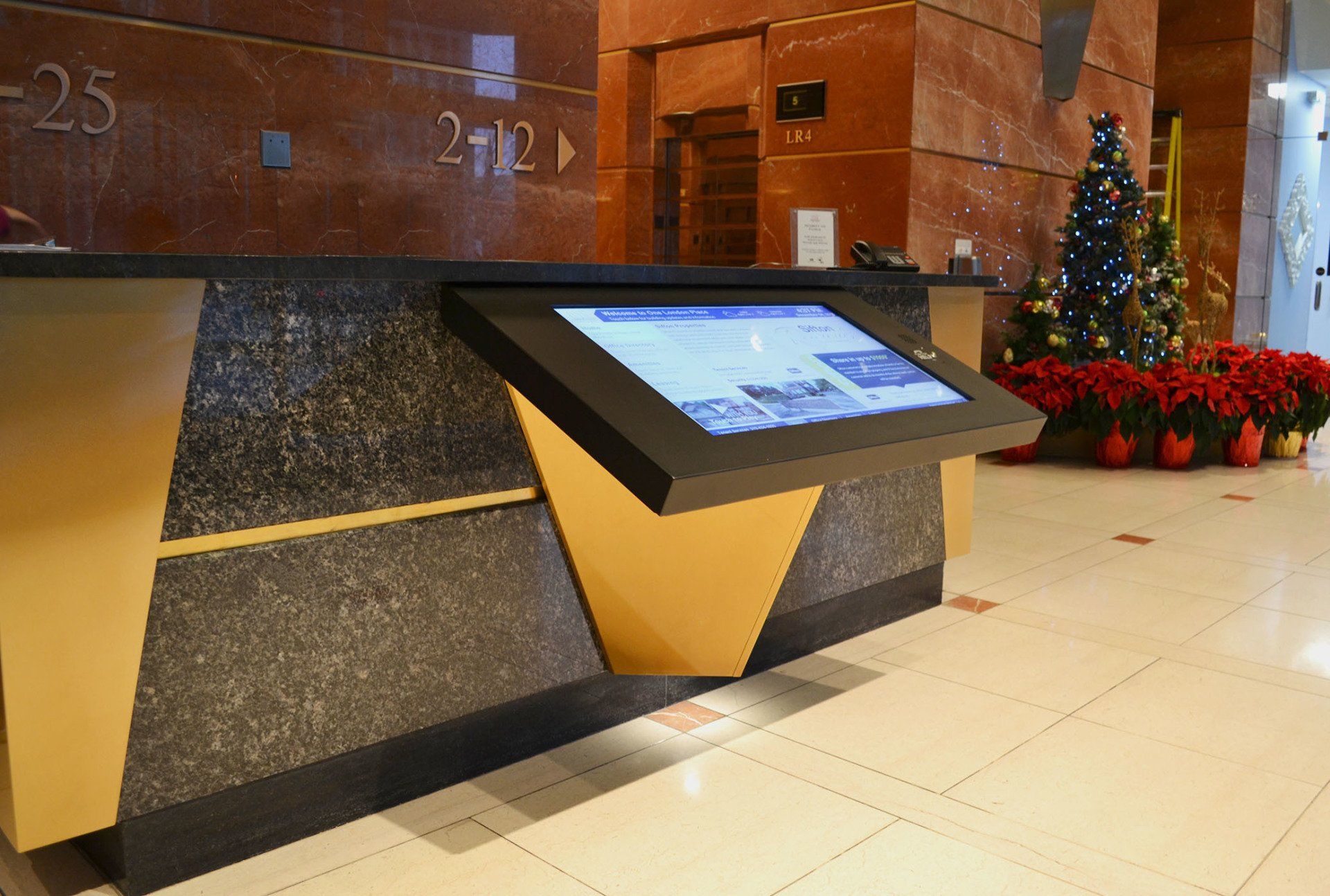 Client interactive kiosk examples