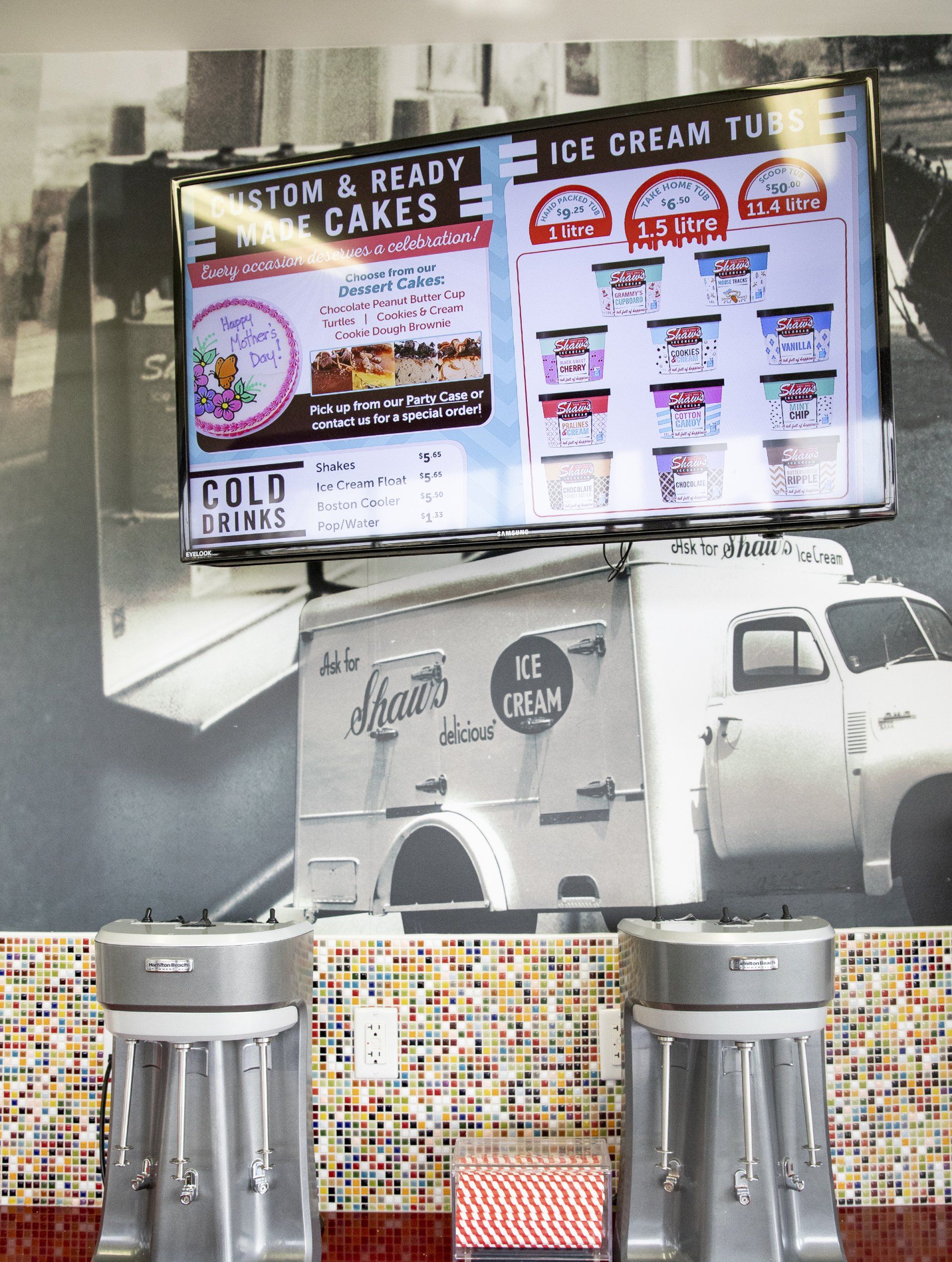 Shaws Digital Singage