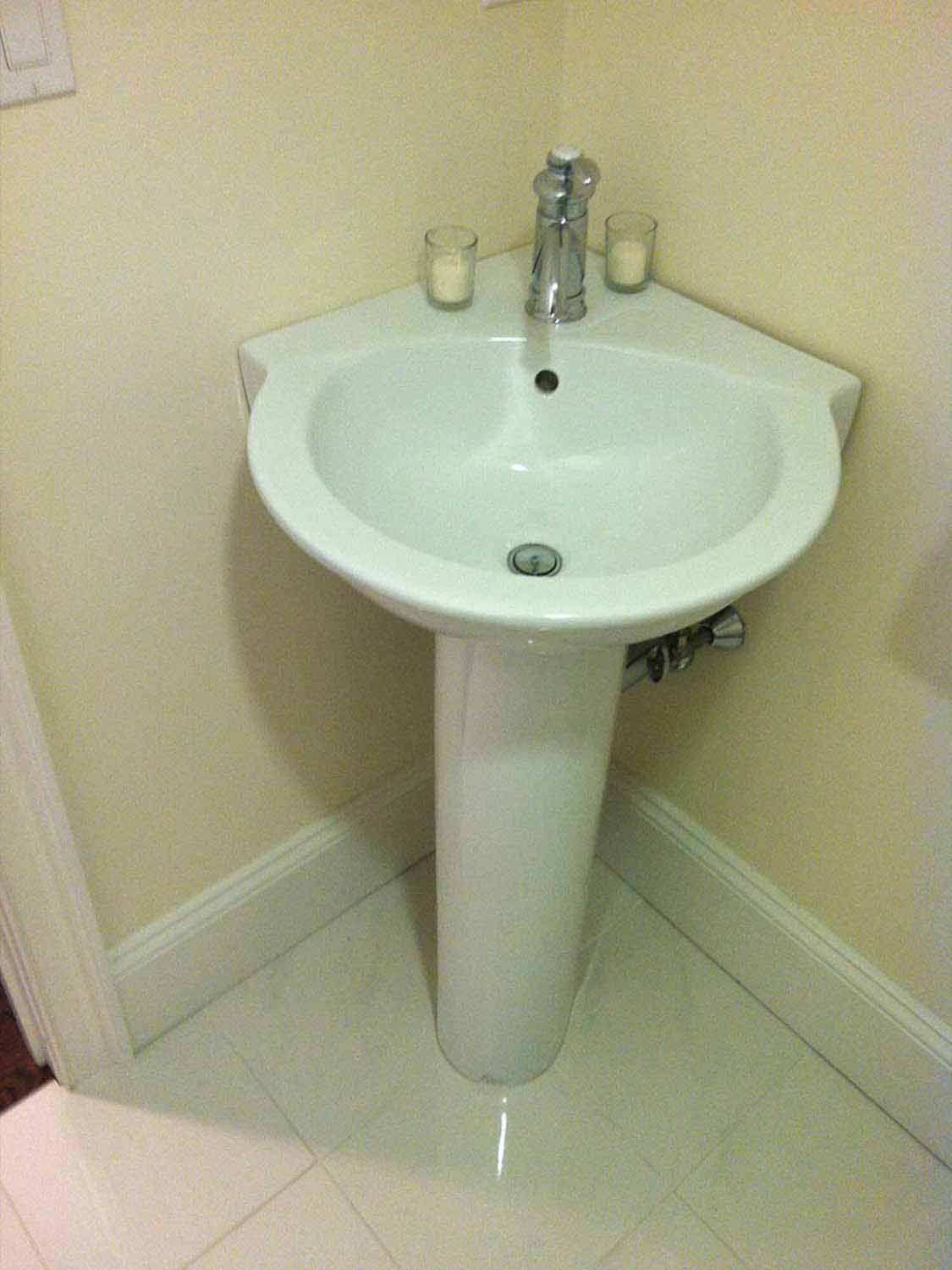 Heating Middletown — Bathroom Sink in Middletown, RI