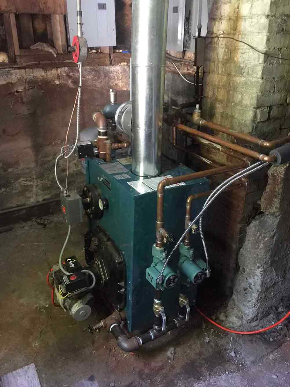 Plumbing Near Me — Small Boiler in Middletown, RI