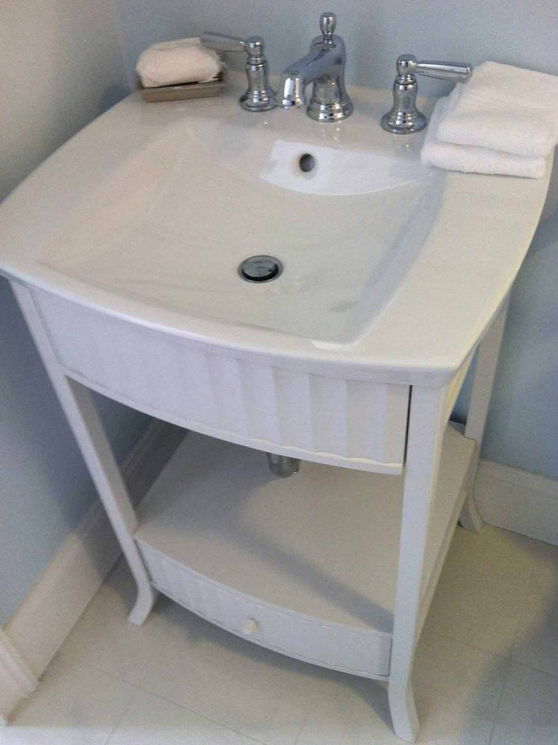 Septic Solutions — Elegant Bathroom Sink in Middletown, RI