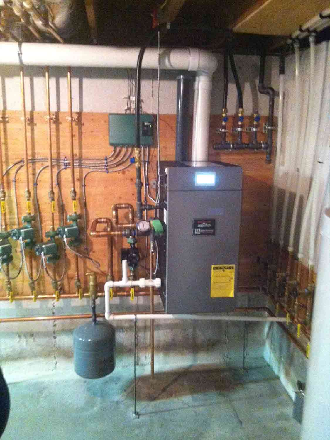 Oil Deliveries — Boiler Inside the Room in Middletown, RI