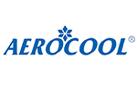 Aerocool logo in blue, with a snowflake icon above the word 