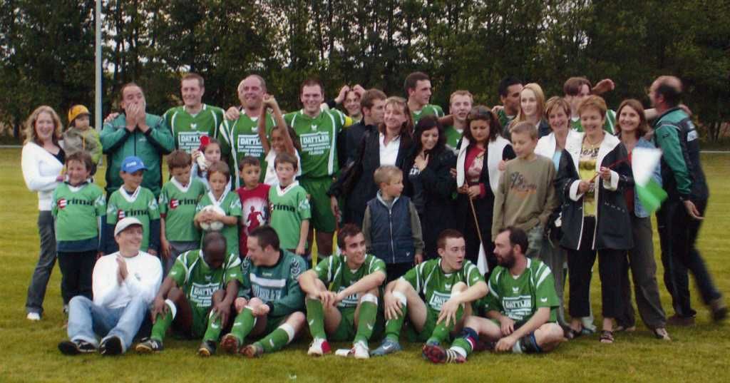 AS Riespach 2006-2007 avec supporters