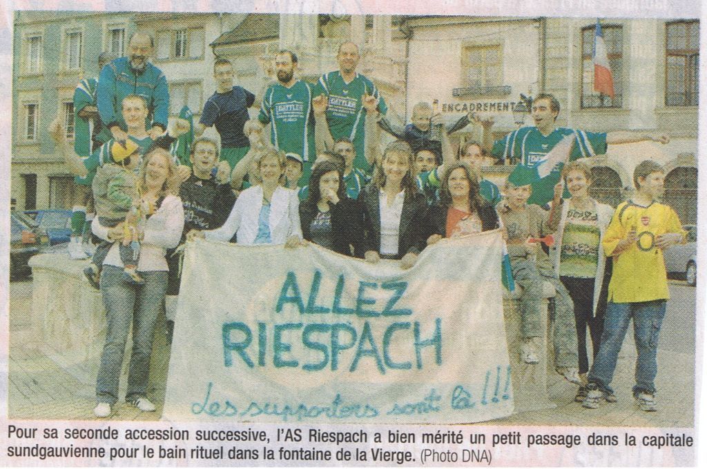 AS Riespach montée 2007 2008