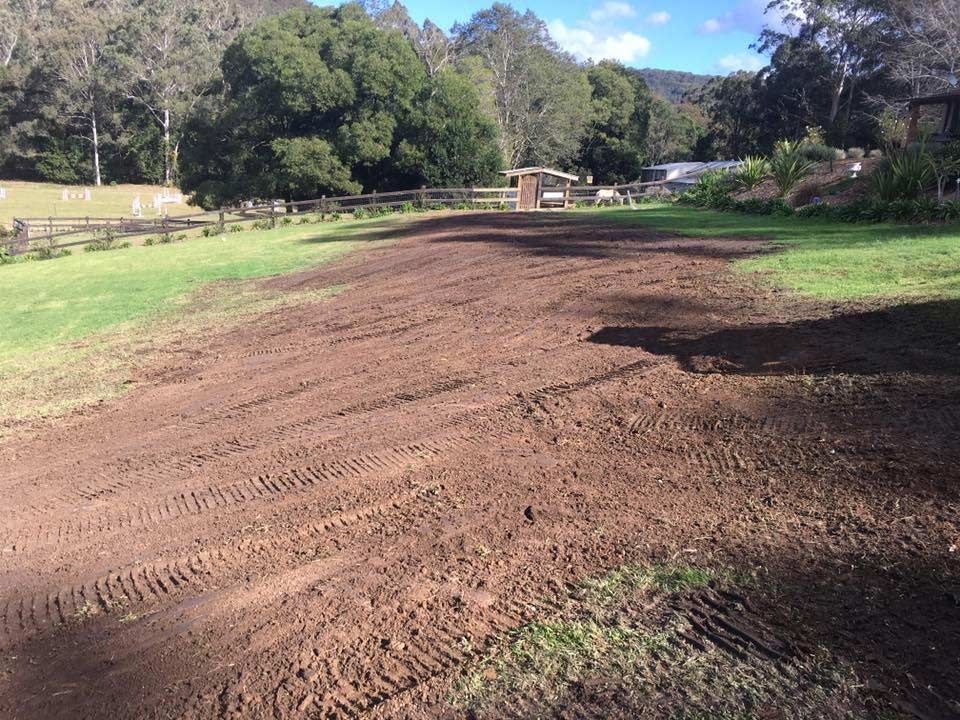 After Digging The Big Landscape — Atholyn Earthmovers in Singleton, NSW