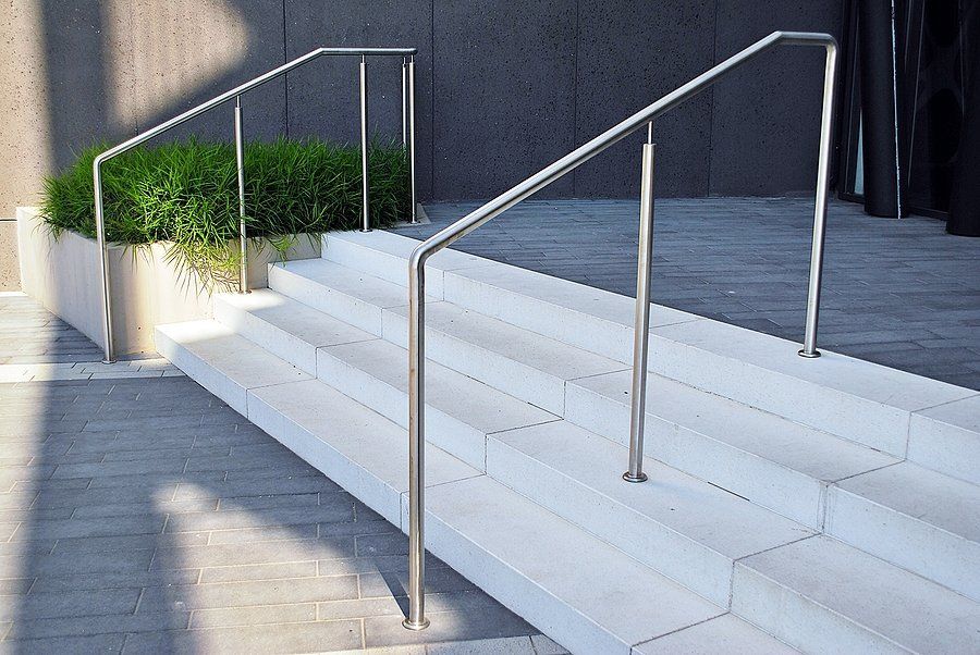 stainless steel fabrication handrails