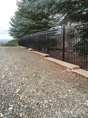 House Ornamental Iron Fence — Hayden, ID — American Fence Company