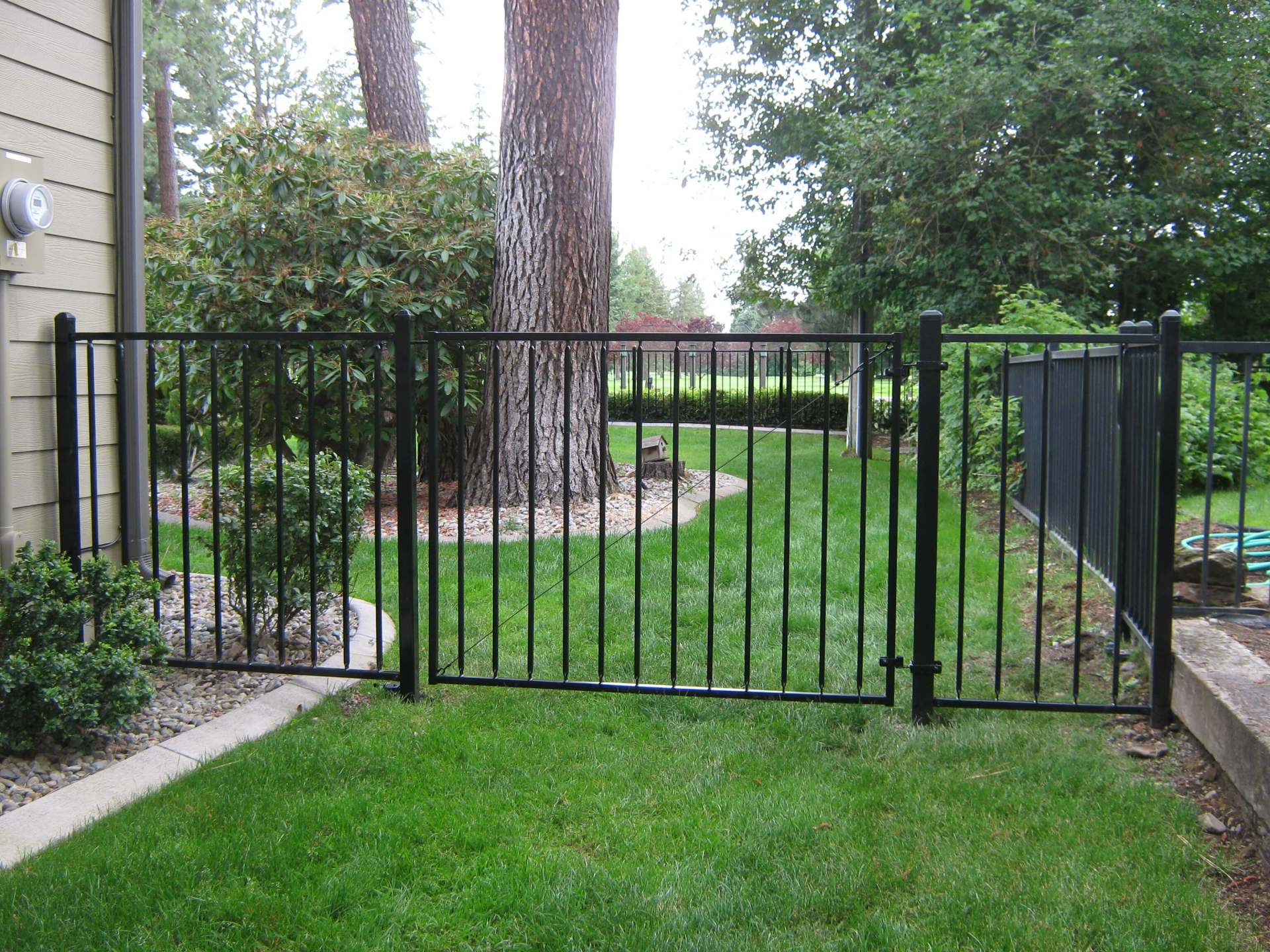 Black Fence — Hayden, ID — American Fence Company