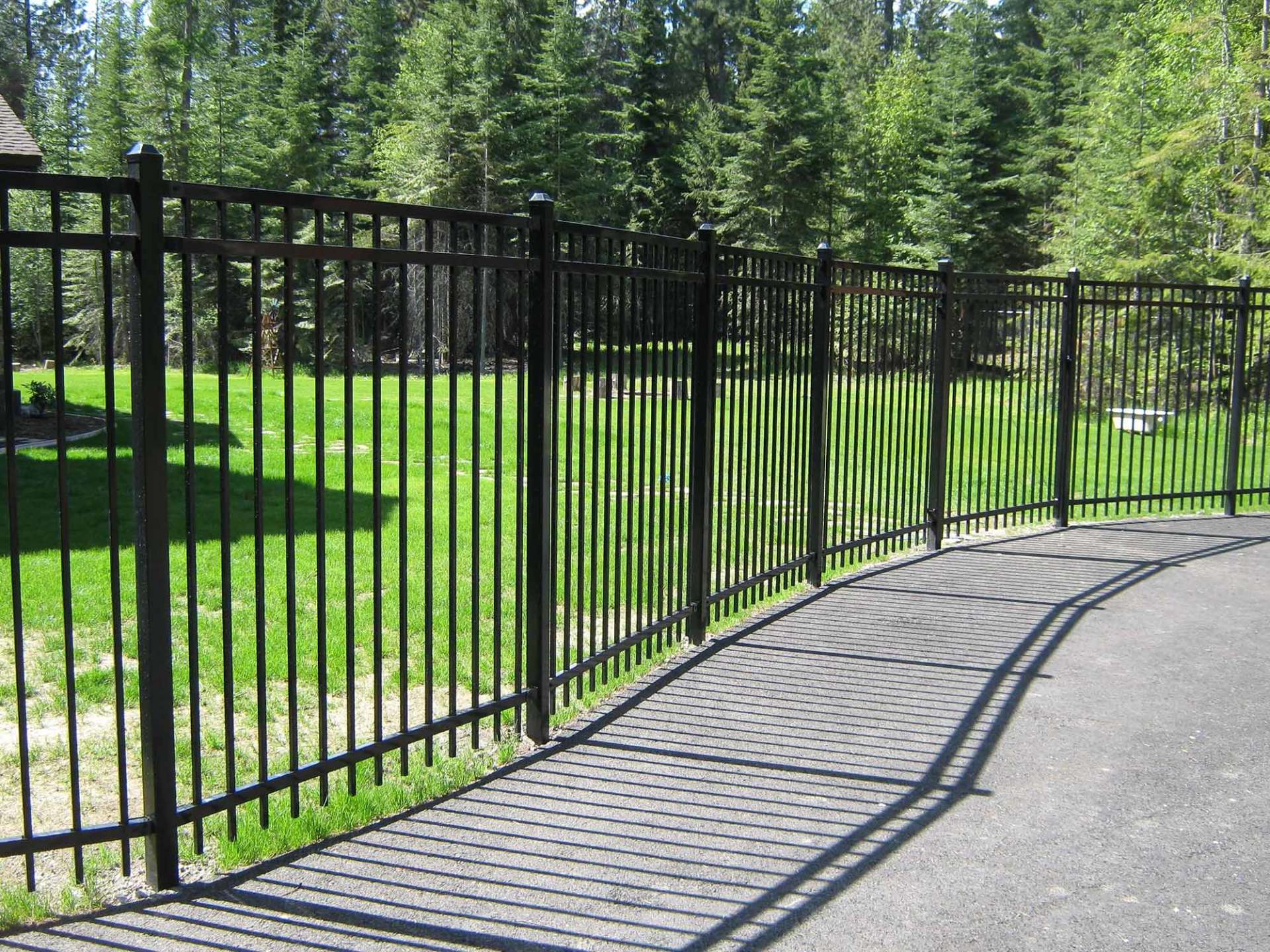 Black Ornamental Iron — Hayden, ID — American Fence Company