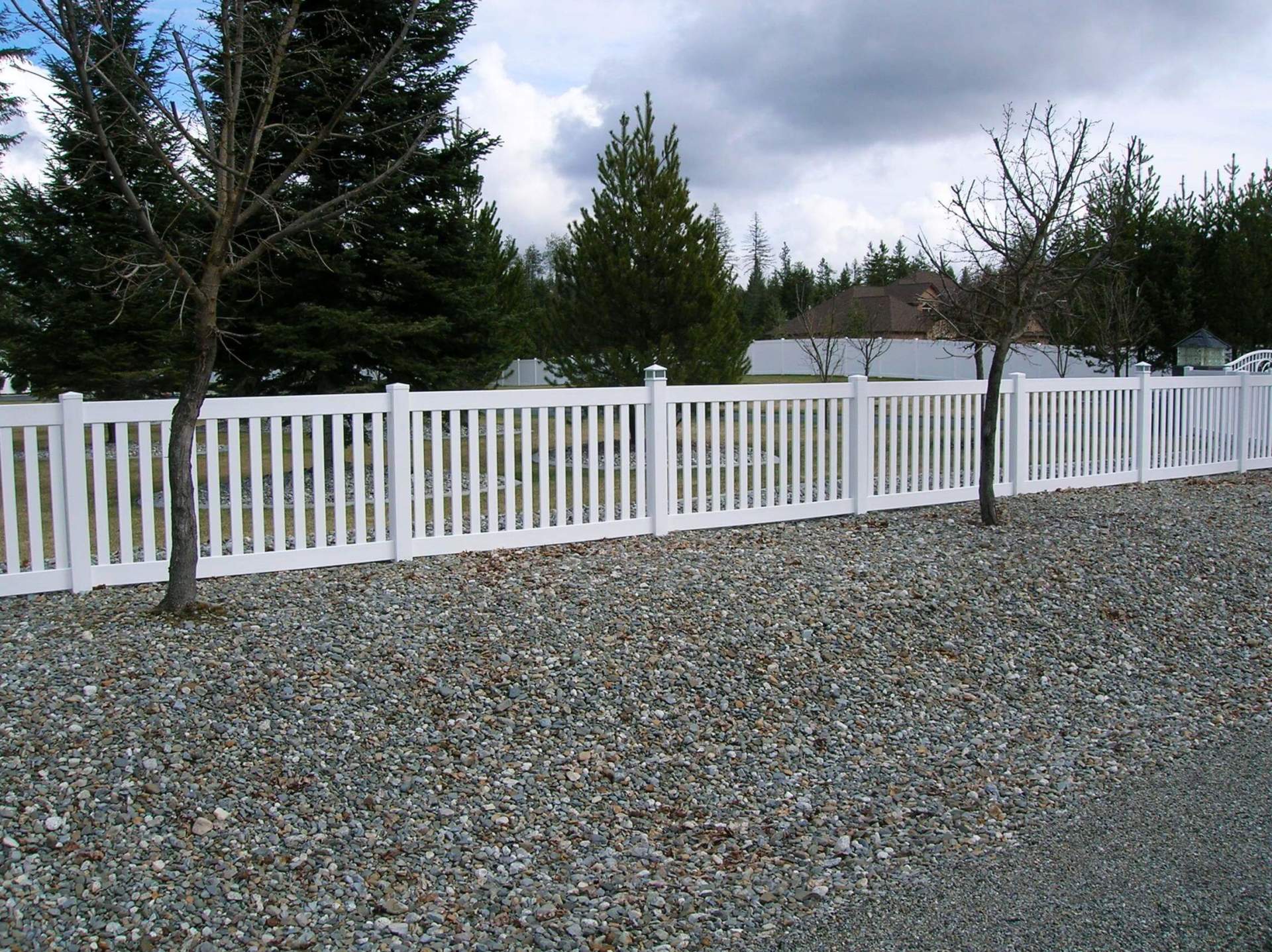 Outside House Fences — Hayden, ID — American Fence Company