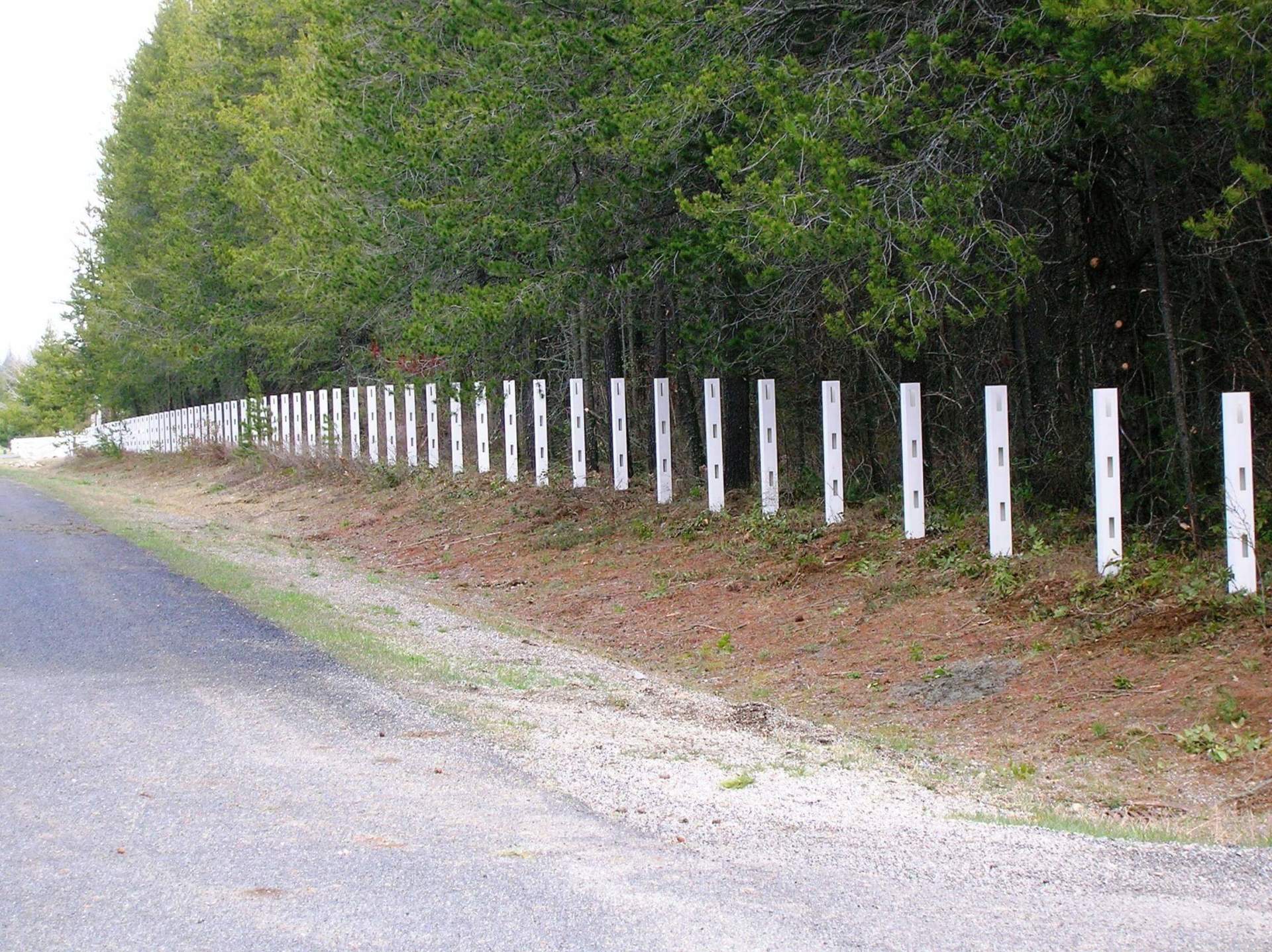White Fences along the Road — Hayden, ID — American Fence Company