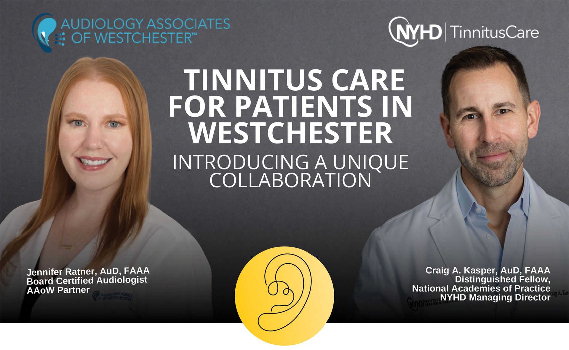 AAOW with Tinnitus Care announcement