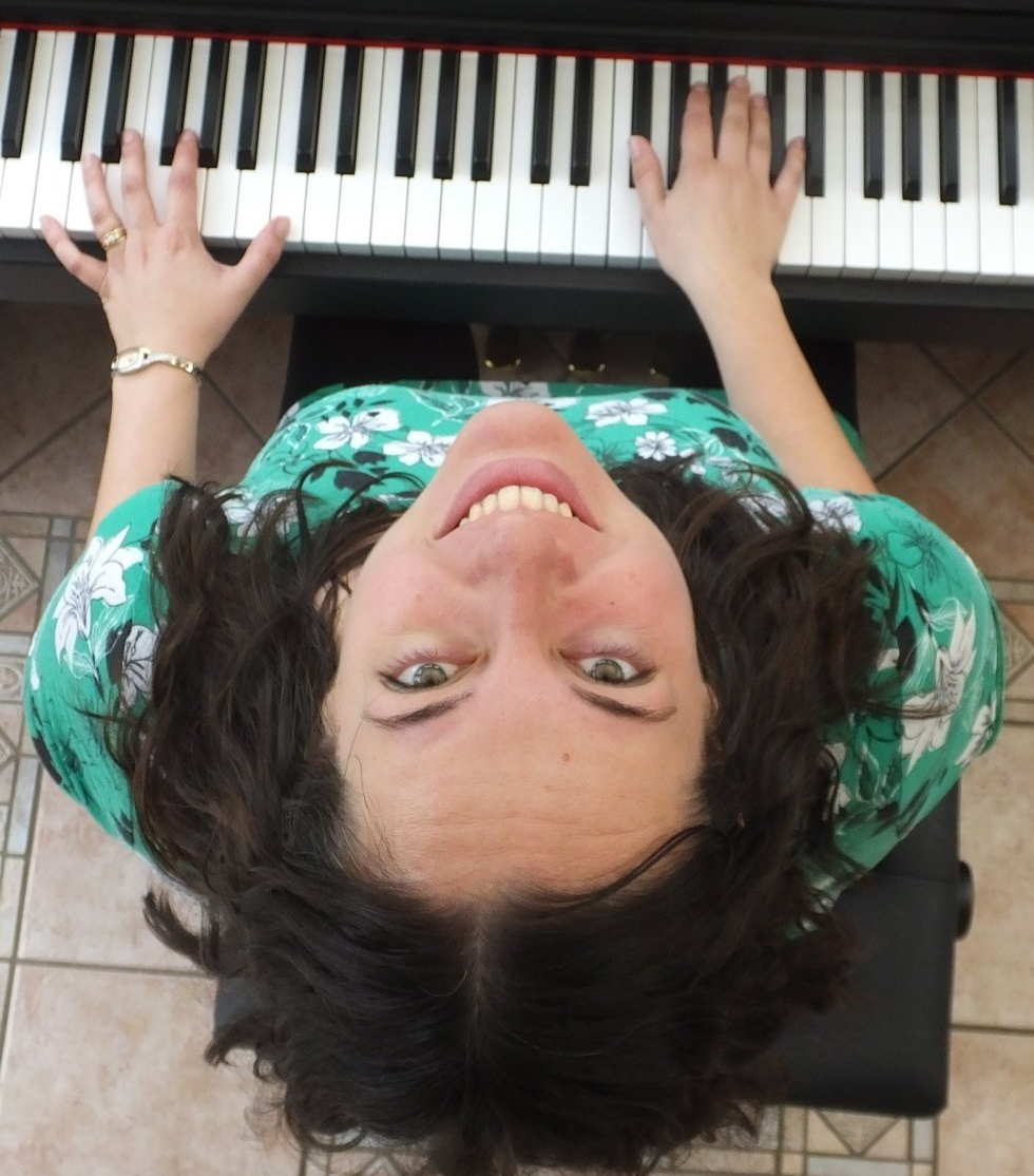 Piano Lesson Teacher Visual Playing Piano Nuneaton