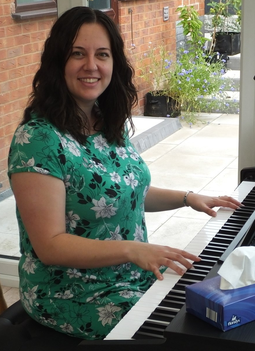 Piano Lesson Teacher playing Piano in Nuneaton