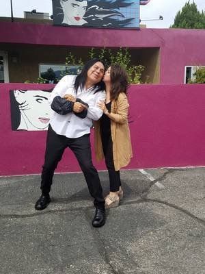 Eye Lashes — Woman Kissing The Stylist in Albuquerque, NM